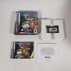 Rugrats Go Wild Nintendo Gameboy Advance Videojuego Manual PAL En Caja - Imagen 1 de 9