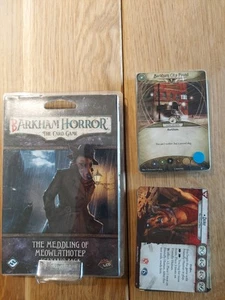 Barkham Horror The Meddling of Meowlathotep - Open Unplayed - Arkham Horror LCG - Picture 1 of 3