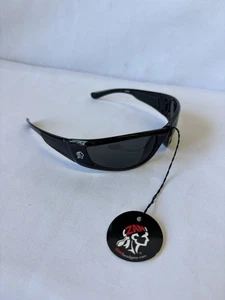 ZANheadgear Iowa Sunglass with Shiny Black Frame and Smoked Lenses - EZIA01 - Bild 1 von 8