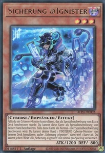 YuGiOh Sicherung @Ignister ALIN-DE002 Ultra Rare Deutsch Neu 1st - Bild 1 von 2