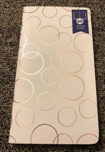 Staples gepunktetes Blatt Reisenotizbuch mit Goldakzenten. 7,25 x 4".  60 Pgs. Neu - Bild 1 von 6