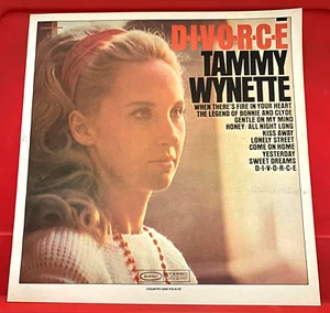 Tammy Wynette D-I-V-O-R-C-E Album Cover Art PICTURE / PRINT 11" x 10.5" - Imagen 1 de 3