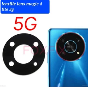 Lentille lens Caméra Appareil photo Arrière Noir Pour Honor Magic 4 Lite 5G - Photo 1 sur 1