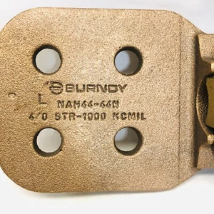 BURNDY NA4444N TAPA TERMINAL REVENTA 4 ORIFICIOS ALMOHADILLA ATORNILLADOS - Imagen 1 de 7