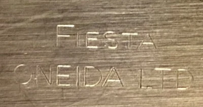 Oneida Silverplate Covered Vegetable Bowl Fiesta Pattern Vintage, Made In 1940s - Image 1 of 4