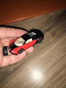 Bugatti VEYRON Black & Red 10 Spoke Hot Wheels 2003 Loose - Picture 1 of 8