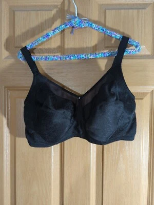 Just My Size 46D Bra Black No Padding Lined - Image 1 of 4