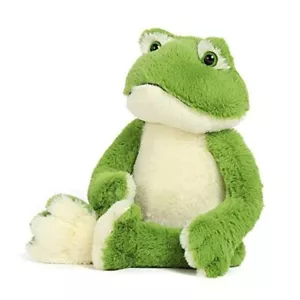 Plush Frog Stuffed Animal Cute Frog Soft Toy with White Belly Gift for Green - Picture 1 of 8