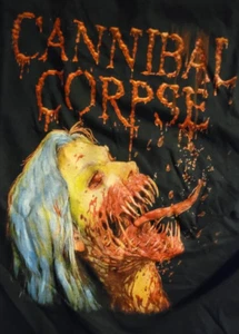 Cannibal Corpse Shirt XL 2019 Red Before Black North American Tour Not Used - Picture 1 of 4