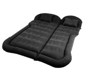 Air Bed Air Mattress Outdoors Inflatable Mattress Built-in Pump Camping - Picture 1 of 7