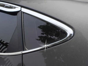 Auto clover Chrome C Pillar Cover Trim Set for Hyundai IX35 2010 - 2015 - Picture 1 of 6