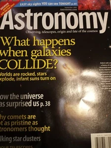Astronomy Magazine September 2005 - What happens when galaxies COLLIDE? - Picture 1 of 1