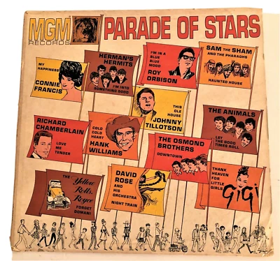 1965 V/A Parade Of Stars LP MGM 90569 Roy Orbison Sam The Sham The Animals  - Image 1 of 2