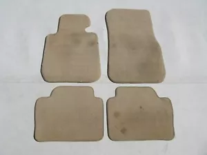 12 13 14 15 16 17 18 BMW F30 F31 320I 328I 335I 340I TAN CARPET FLOOR MATS #14 - Picture 1 of 9