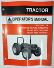 AGCO ALLIS 5670 and 680 TRACTOR OPERATOR'S  MANUAL
