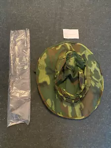 Original US Army Military Vietnam era ERDL Ripstop Jungle Boonie Hat 6 7/8 1969 - Picture 1 of 5