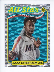 2024 Topps Series 2 #89ASB-9 JAZZ CHISHOLM JR. 1989 Topps All Star FOILBOARD - Bild 1 von 2