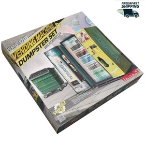 Meng Model SPS-018 1/35 Automatic Vending Machines and Trash Plastic Model Kit - Picture 1 of 5