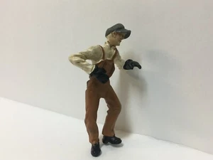 Just Plain Folk # 1082 G Scale Train Figure* Worker Standing With Sack NEW - Picture 1 of 2
