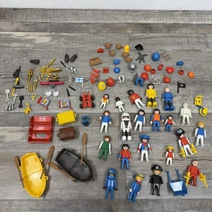 Lote 21 personajes y muchos accesorios Play Mobile vintage 1974-1981. - Imagen 1 de 7