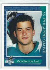 1997-98 Rimouski Oceanic (QMJHL) Quebec Provincial Police Philippe Sauve (goalie