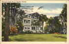 Ruskin Florida Fl Woman's Club House Linen Vintage Postcard
