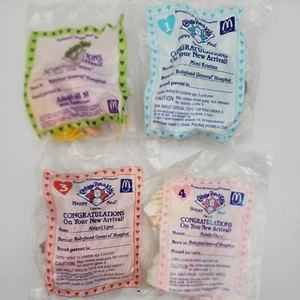 NEW Cabbage Patch Kids 1992 1993 Vintage Happy Meal McDonald’s Toy Lot Of 4 - Picture 1 of 9
