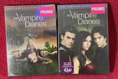 THE VAMPIRE DIARIES The COMPLETE First & SECOND SEASON 1 2 DVD New Sealed - Image 1 of 2