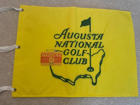 1975 MASTERS BADGE TICKET AUGUSTA NATIONAL GOLF PGA JACK NICKLAUS WINS RARE WOW Cover