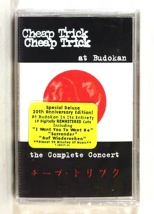 CHEAP TRICK - At Budokan: Complete Concert 1998 1ST US issue cassette SEALED - Picture 1 of 2