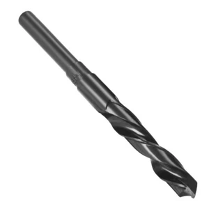 14mm Drill Bit HSS 9341 Black Oxide with 1/2 Inch Straight Reduced Shank Tool - Picture 1 of 5