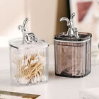 (Grey)Toothpick Holder Large Capacity Fashion Look Toothpick Container Storag Do