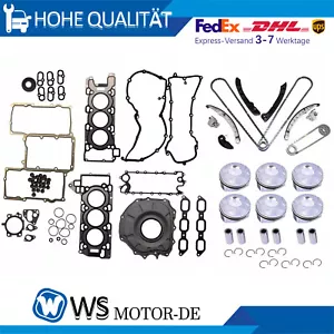 Guarnizione Testa Cilindro Kit Pistone Catena Distribuzione Per 14-20 Land Rover 3.0T 306cv - Foto 1 di 17