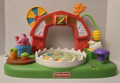 Fisher-Price Animal Sing Along Musical Activity Barnyard 2007 Mattel Works Foto 1 de 4
