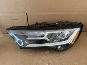 PERFECT! 2020-2023 AUDI Q7 SQ7 LEFT DRIVER SIDE FULL LED HEADLIGHT OEM 20-23 - Picture 1 of 13