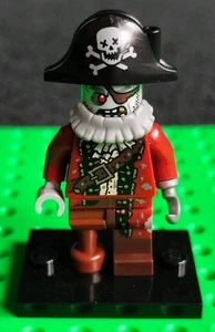 LEGO Zombie Pirate Minifigure col212 col14-2 Collectable Series 14 - Picture 1 of 4