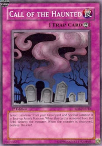 Call of the Haunted - SD8-EN030 - Common - 1st Edition - Heavily Played - Image 1 of 1