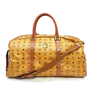 Bolso MCM Boston Marrón PVC 2904270 - Imagen 1 de 11