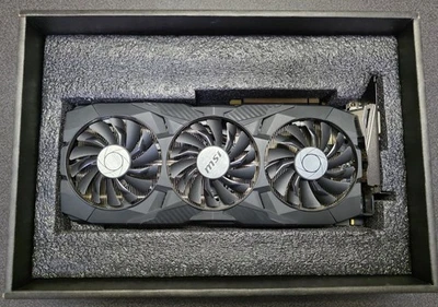 MSI GeForce GTX 1080 Ti DUKE 11G OC (11GB GDDR5X) – Used, Card & Box, Tested - Image 1 of 4