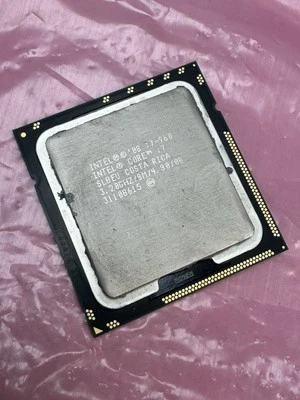Intel Core i7-960 3.20GHz Quad-Core 8MB LGA 1366 CPU Processor SLBEU - Image 1 of 3