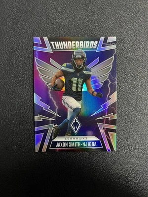 2025 Panini Phoenix Football Jaxon Smith-Njigba Thunderbirds BRLEO - Image 1 of 4