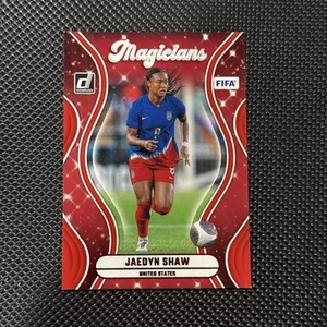 2024-25 Panini Donruss Fifa - Magicians Jaedyn Shaw #8 Red - Picture 1 of 2