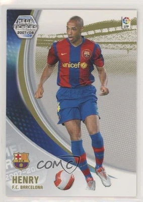 2007-08 Panini Megacracks MGK La Liga Mega Fichajes Thierry Henry #497 - Image 1 of 2