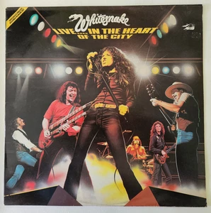 Whitesnake Live In The Heart Of The City Vinyl 2x 12" LP UA Records SNAKE1 EX/NM - Picture 1 of 6