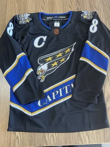 Washington Capitals Authentic Pro Ovechkin Screaming Eagles Men's Jersey Size 52 - Picture 1 of 2