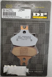PASTILLAS DE FRENO DE METAL SINTERIZADO ESTÁNDAR DP991 CAN-AM/BRP DS 450,X,XC,XXC,MX 2008-2015 - Imagen 1 de 6