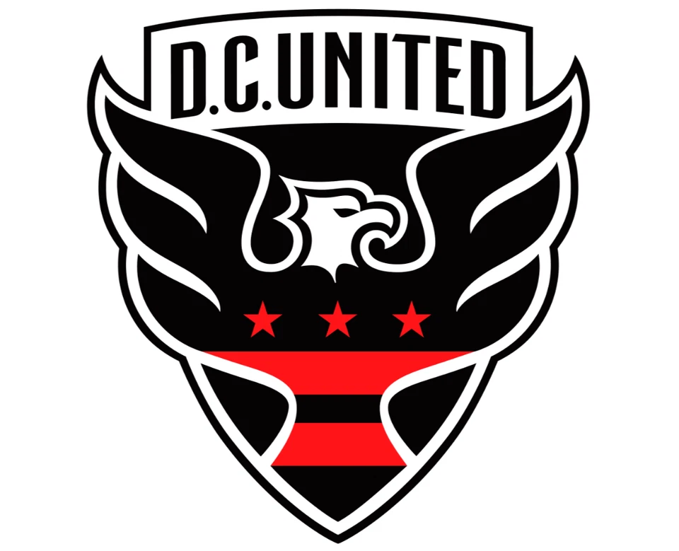 Pegatina/calcomanía de vinilo resistente a la intemperie con logotipo de D.C. United FC 03 Foto 1 de 1