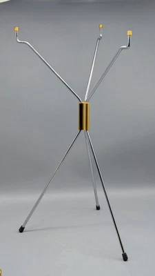 Trípode plegable vintage maceta soporte para plantas 19,5" de alto  Foto 1 de 4