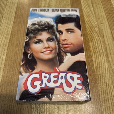 Grease: 1977 Paramount Home Video- Factory Sealed VHS THX Mastered John Travolta - Image 1 of 4