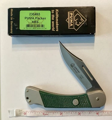 NAVAJA DE BOLSILLO PUMA #230465 LOCK BACKPACKER NUEVA STOCK ANTIGUA Foto 1 de 3